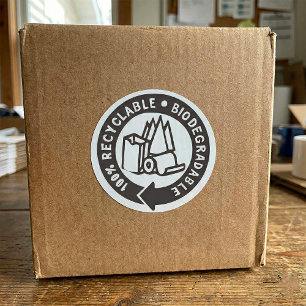 Biologisch afbreekbare Stickers