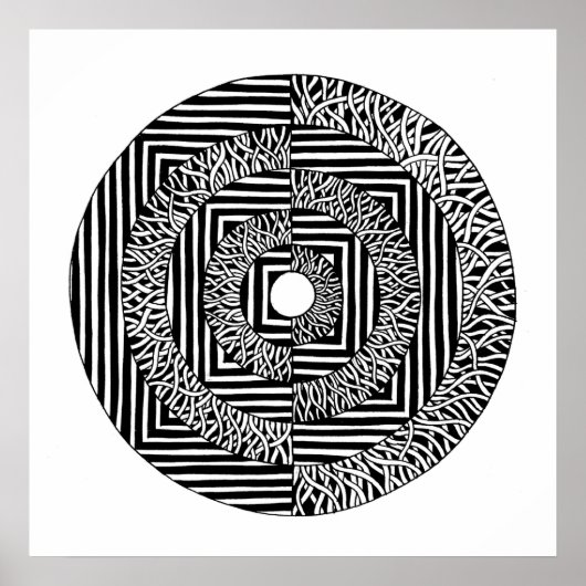 Biologisch:anorganisch Poster (Voorkant)