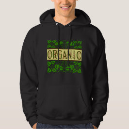 Biologisch blad Groen Gezegde Hoodie
