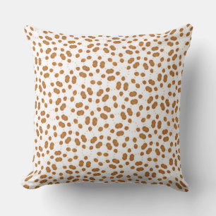 Biologisch bruine Dalmatische Spot Herhalend Patro Kussen