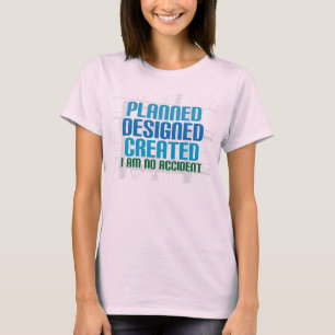 Biologisch Christelijk shirt: Gepland ontworpen Cr T-shirt