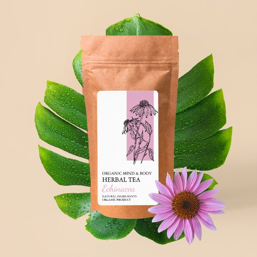 Biologisch Echinacea Kruidenthee Business Label