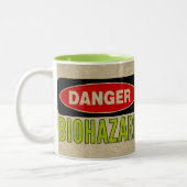 biologisch gevaar | Mok van gevaarsteken (Links)