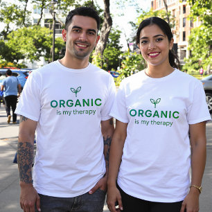 Biologisch is mijn therapie Eco T-shirt