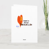 Biologisch koken Grappig Halloween Kaart (Achterkant)