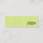 BIOLOGISCH MINI VISITEKAARTJE (Achterkant)