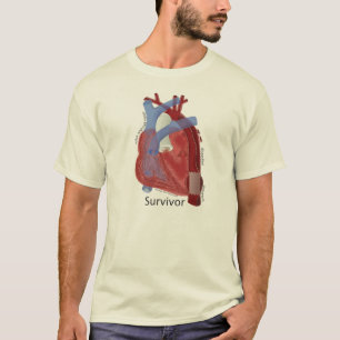 Biologisch t-shirt van mannen en kunst door Kevin