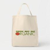 Biologisch voedsel tote bag (Voorkant)