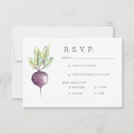 Biologische biet |Veggie-Waterverf RSVP