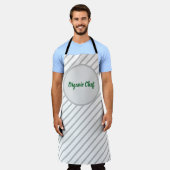 Biologische chef schort (Gedragen)