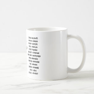 Biologische classificatie voor een imker. koffiemok