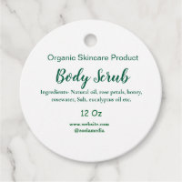 Biologische groene natuur body scrub boter naam to