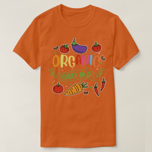 Biologische groenten t-shirt (Design voorkant)