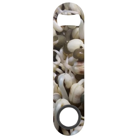 Biologische Mung Sprouts – een voedingsstof verpak Speed Flessenopener (Achterkant)