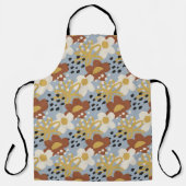 Biologische platte bloem schort (Voorkant)