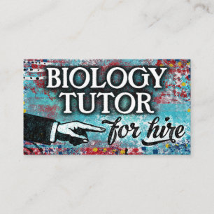 Biologische testamentur voor hire Visitekaartjes -