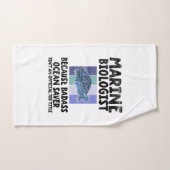 Biologiste marin Biologie marine (Serviette à main)