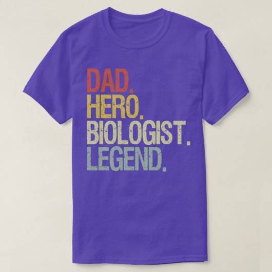 Biologiste papa Classic TShirt (Design devant)