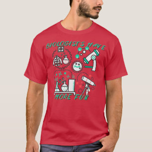BIOLOGISTEN HEBBEN MEER Klassieke FUNhirt T-shirt