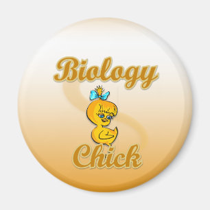 Biology Chick Magneet