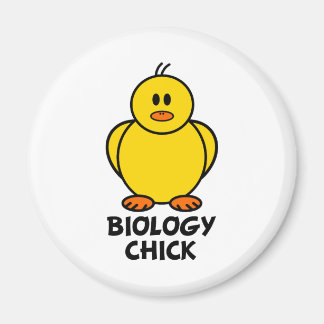 Biology Chick Magneet