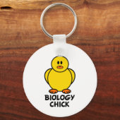 Biology Chick Sleutelhanger (Voorkant)