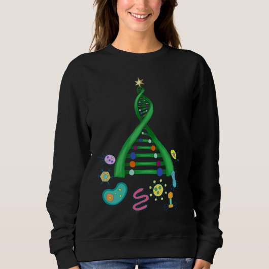 Biology Kerstjumper Trui (Voorkant)