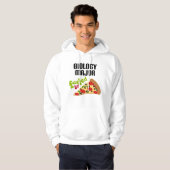 Biology Major Gift (Pizza) Hoodie (Voorkant volledig)