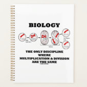 Biology Only Discipline Multiplication Division Planner (Voorkant)