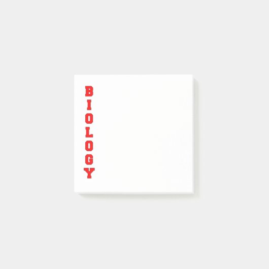 Biology Post-it® Notes (Voorkant)