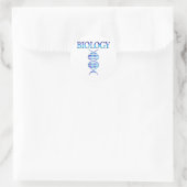 Biology Ronde Sticker (Tas)