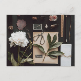 Biology science Flat Lay Academia Briefkaart