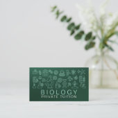 Biology Science Tutoring Services - Docent Visitekaartje (Staand voorkant)