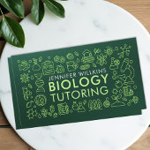 Biology Science Tutoring Services - Docent Visitekaartje