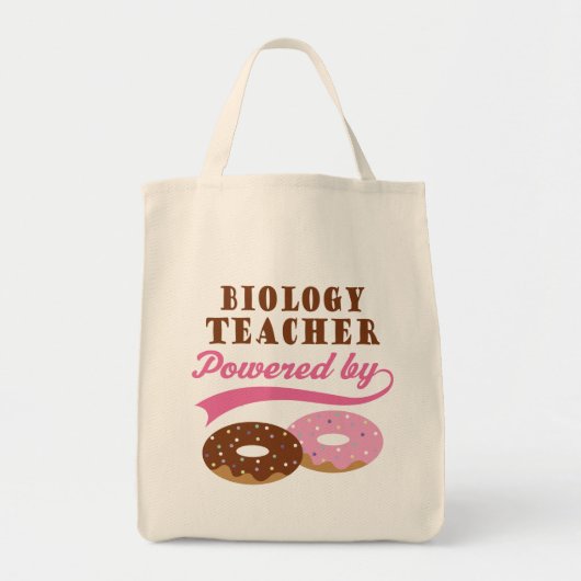 Biology Teacher Funny Gift Tote Bag (Voorkant)