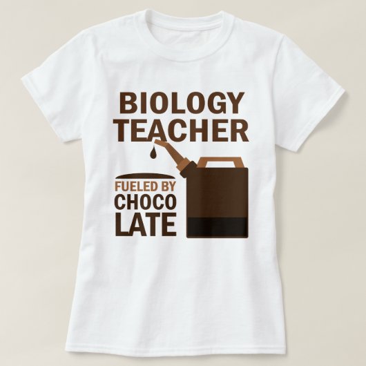 Biology Teacher Gift (Funny) T-shirt (Design voorkant)
