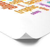 Biology Wordle No. 10 Sunrise Poster (Hoek)