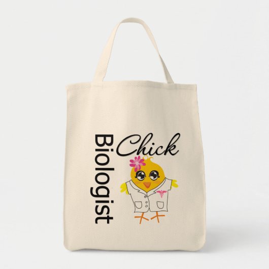 Bioloog Chick Tote Bag (Voorkant)