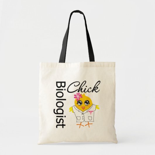 Bioloog Chick Tote Bag (Voorkant)