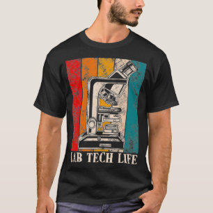 bioloog Microscope Tech Life Lab Science T-shirt