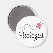 Bioloog tegen roze koorts magneet (Voorkant / Achterkant)