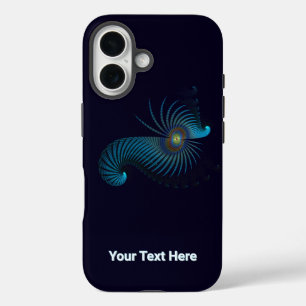 Bioluminescent Alien Zee Life iPhone 16 Hoesje