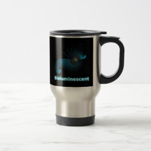 Bioluminescente Alien-Zee creatie Reisbeker