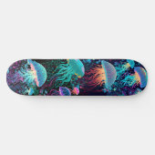 Bioluminescente kwal skateboard (Horizontaal)