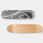 Biomech-schedel Skateboard (Horizontaal)