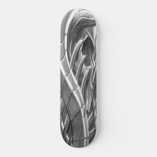 Biomech-schedel Skateboard (Voorkant)