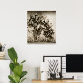 Biomechanische stad poster (Thuiskantoor)