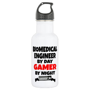 Biomedical Engineer Gamer Waterfles