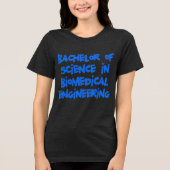 Biomedicale techniek Tri-Blend shirt (Voorkant)