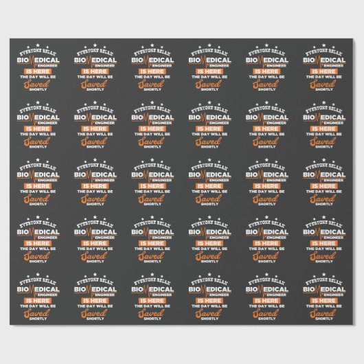 Biomedicale technische apparaten Lab houdt van cad Cadeaupapier (Vlak)